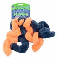 Cycle Dog® Duraplush Springy Thing Dog Toy - Orange/Gray Perspective: Main