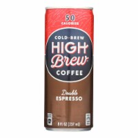 High Brew® Double Espresso Cold Brew Iced Coffee Can Perspective: Main