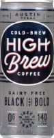 High Brew Coffee Black & Bold Cold-Brew Coffee Perspective: Main