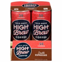 High Brew Coffee Double Espresso Cold Brew Multipack