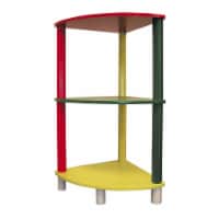 Ore Furniture H-59A Kids 3-Tier Corner Shelf