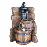 Ore Furniture FT-1166-1L 11.5 in. Table Fountain
