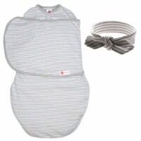 embe Infant Headband And Starter Swaddle Original Bundle