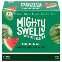 Mighty Swell Hard Seltzer Watermelon Mint 6pk Perspective: Main