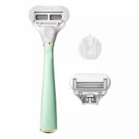 Flamingo Mint & Gold Razor Kit Perspective: Main