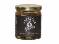Lemon Dill Pickled Garlic
