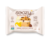 Soozy's Grain & Gluten Free Banana Chocolate Chip Muffin Perspective: Main