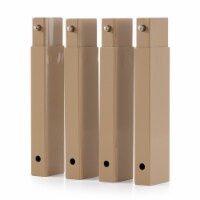Disc-O-Bed 19802 7 Leg Height Extensions for Cam-O-Bunk Cots, Tan