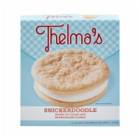 Thelma's® Snickerdoodle Vanilla Ice Cream Sandwiches Perspective: Main