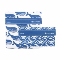 Lunchskins  Sandwich and Snack- Blue and White Whale