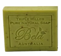 Bela Pure Natural Lemon Myrtle with Lemongrass Bar Soap Perspective: Main