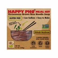 Happy Pho Shiitake Mushroom Brown Rice Noodle Soup