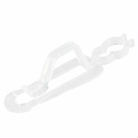 Simple Living Solutions Universal Gutter Shingle Clips - White
