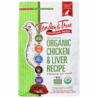 Tender & True Organic Chicken & Liver Recipe Dry Cat Food Perspective: Main