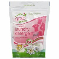 Grab Green 3-In-1 Gardenia Laundry Detergent Pods