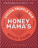 Honey Mama's Cocoa Truffle Bar - Spicy Dark Perspective: Main