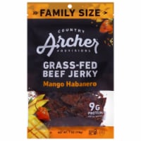 Country Archer® Mango Habanero Beef Jerky Family Size Perspective: Main