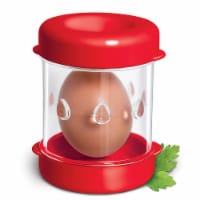 Negg Boiled Egg Peeler - RED