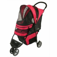 Gen7Pets G2320RS Regal Pet Stroller  Raspberry Sorbet