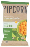 Pipcorn Cheddar Jalapeno Baked Heirloom Cheese Balls