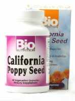 Bio Nutrition California Poppy Seed Vegetarian Capsules
