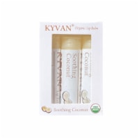 KYVAN Soothing Coconut Lip Balms - 3 Pack