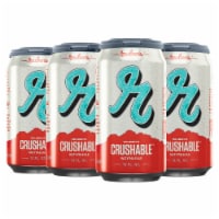 Reuben's Brews Crushable Hazy Pale Ale Beer Perspective: Main
