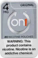 on! Original Nicotine Pouches 4mg