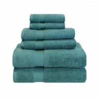 Superior ZT 6 PC SET JD Zero Twist Cotton Towel Set - Jade, 6 Pieces Perspective: Main