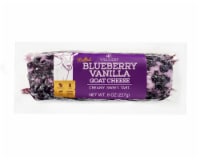 LaClaire Family Creamery® Rolled Blueberry Vanilla Goat Cheese Log Perspective: Main