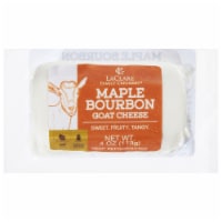 LaClare Family Creamery® Maple Bourbon Fresh Goat Cheese Log Perspective: Main