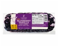LaClare Creamery® Rolled Blueberry Vanilla Goat Cheese Log Perspective: Main