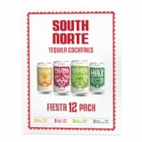 South Norte Premium Tequila Cocktails Feista Variety Pack Perspective: Main