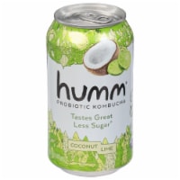 Humm® Probiotic Kombucha Coconut Lime Perspective: Main
