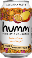 Humm® Mango Passionfruit Probiotic Kombucha Can Perspective: Main