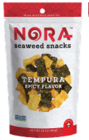 Nora™ Tempura Spicy Flavor Seaweed Snacks Perspective: Main