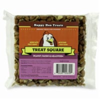 Happy Hen Treats 225525 7.5 oz Square-Mealworm & Peanut