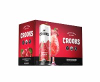 Crooks Pomegranate Punch Still Canned Cocktails Perspective: Main