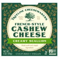 Treeline Treenut Cheese Scallion Flavor Soft French-Style Nut Cheese