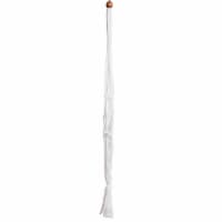 Primitive Planters Macrame Beaded Plant Hanger - White Perspective: Main