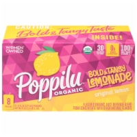 Poppilu® Original Lemon Bold & Tangy Lemonade Pouch