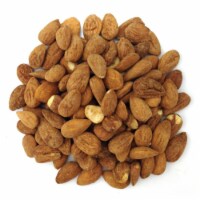 Organic Living Superfoods salt-vin-alm-S Raw Sprouted Salt & Vinegar Almonds - Pack of 12