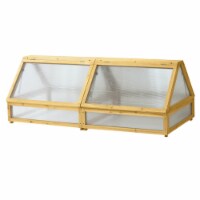 VegTrug Cold Frame Greenhouse 1.8m Natural FSC100%