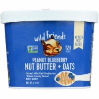 Wild Friends 2.7 oz Peanut &amp; Blueberry Nut Butter Oatmeal