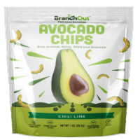 BranchOut™ AvoLov Chili Lime Avocado Chips Perspective: Main