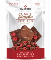 Simple Kitchen Freeze-Dried Raspberries & Brownie Bites 2 oz Pkg