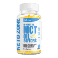 Divine Health Keto Zone MCT Oil 1000mg Softgels