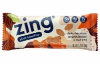 Zing® Dark Chocolate Peanut Butter Energy Bars Perspective: Main