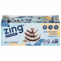 Zing Dark Chocolate Coconut Vitality Bars