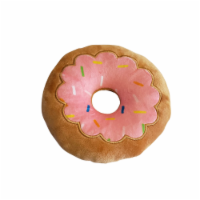 JoJo Modern Pets Strawberry Donut Plush Dog Toy